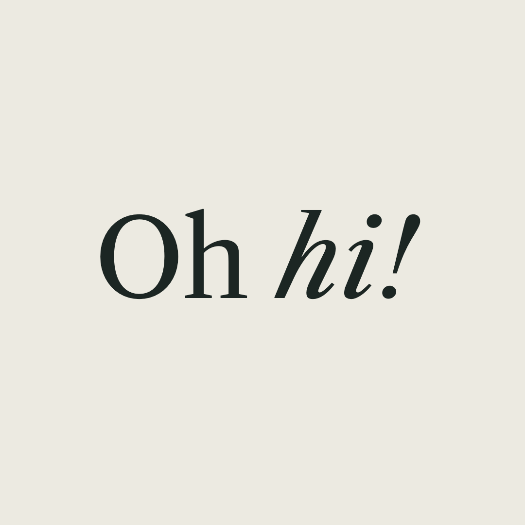 Wordmark on paper
